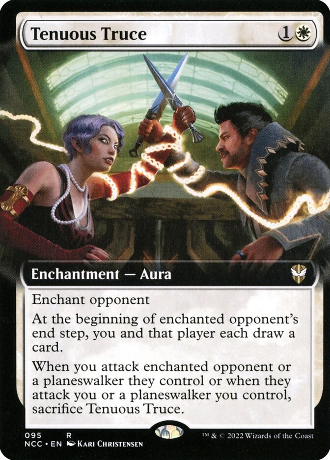 Tenuous Truce - Extended Art - Foil