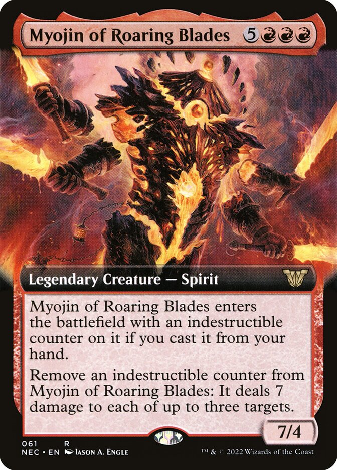 Myojin of Roaring Blades - Extended Art