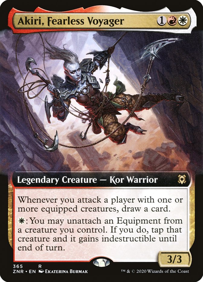 Akiri, Fearless Voyager - Extended Art - Foil