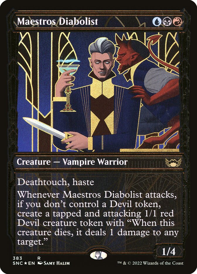 Maestros Diabolist - Gilded - Foil