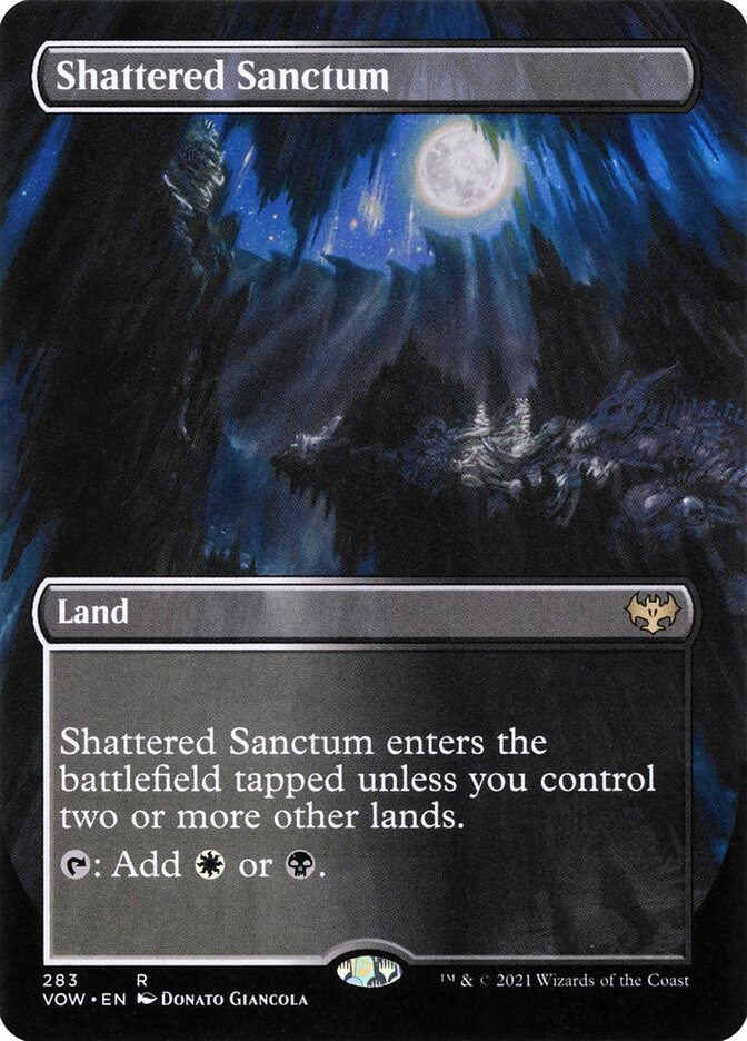 Shattered Sanctum - Borderless - Foil