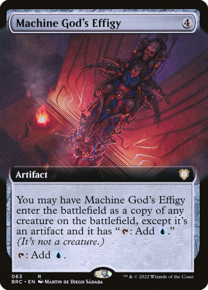 Machine God's Effigy - Extended Art