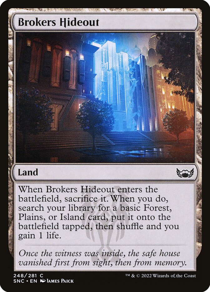 Brokers Hideout - Foil