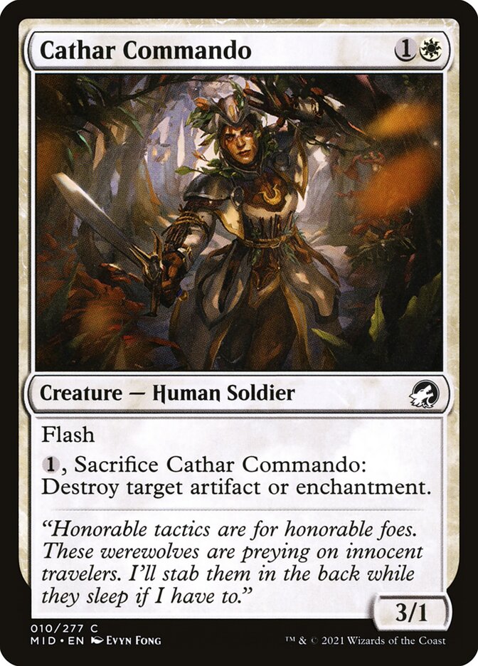 Cathar Commando - Foil