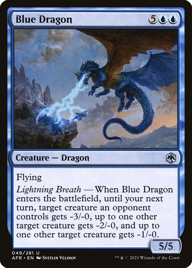Blue Dragon - Foil