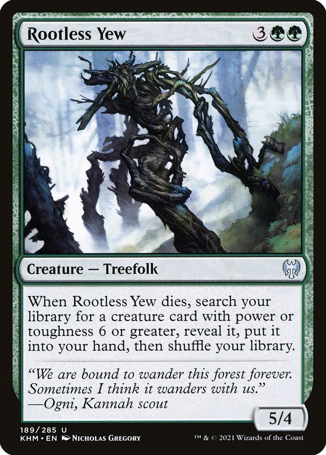 Rootless Yew - Foil