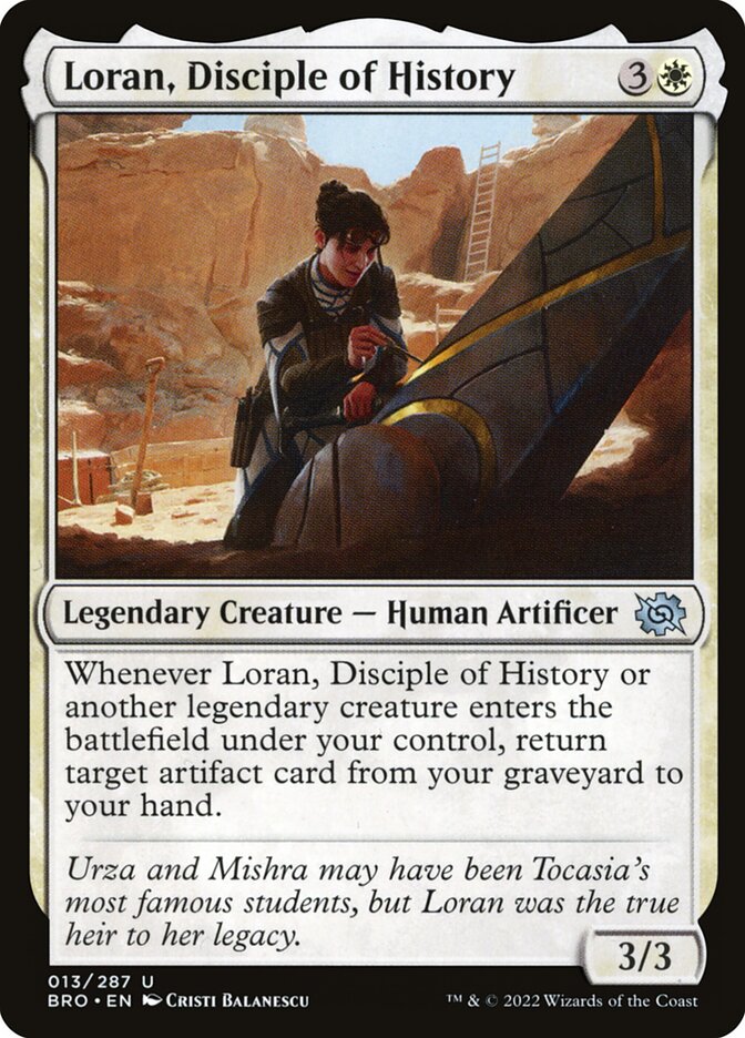 Loran, Disciple of History - Foil