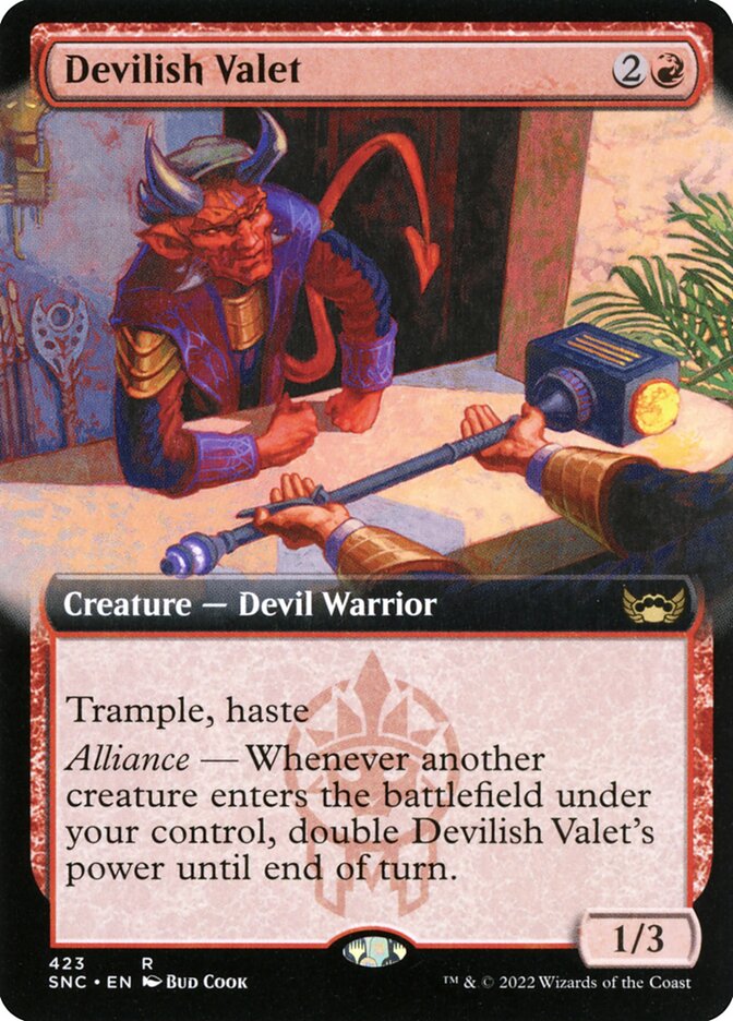 Devilish Valet - Extended Art