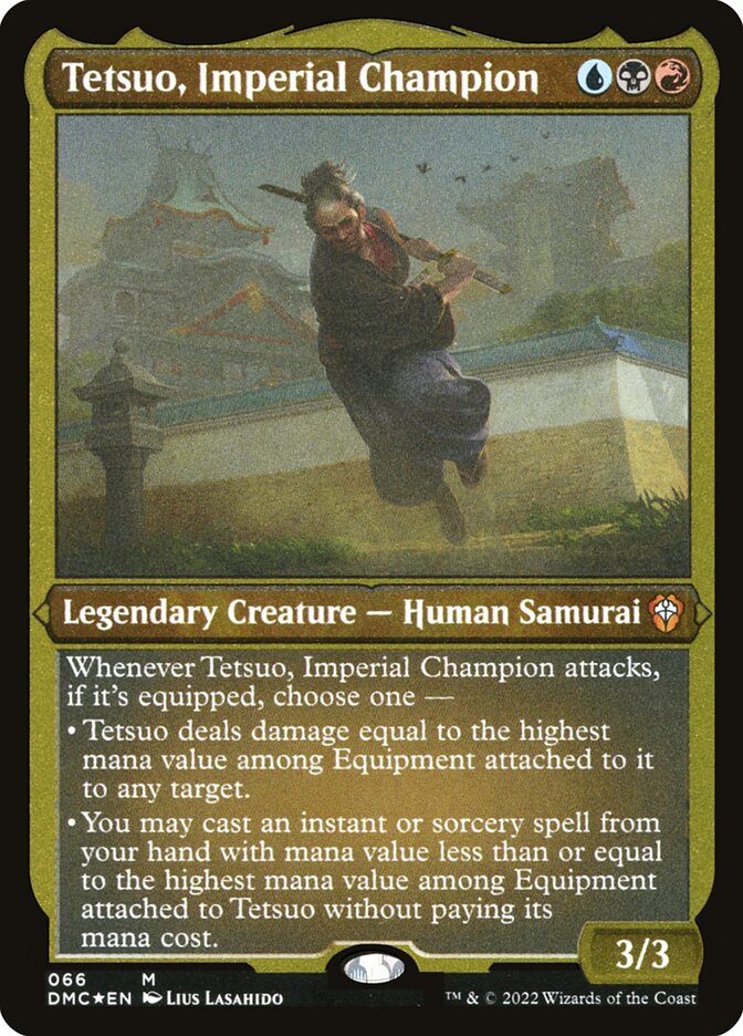 Tetsuo, Imperial Champion - Etched - Foil