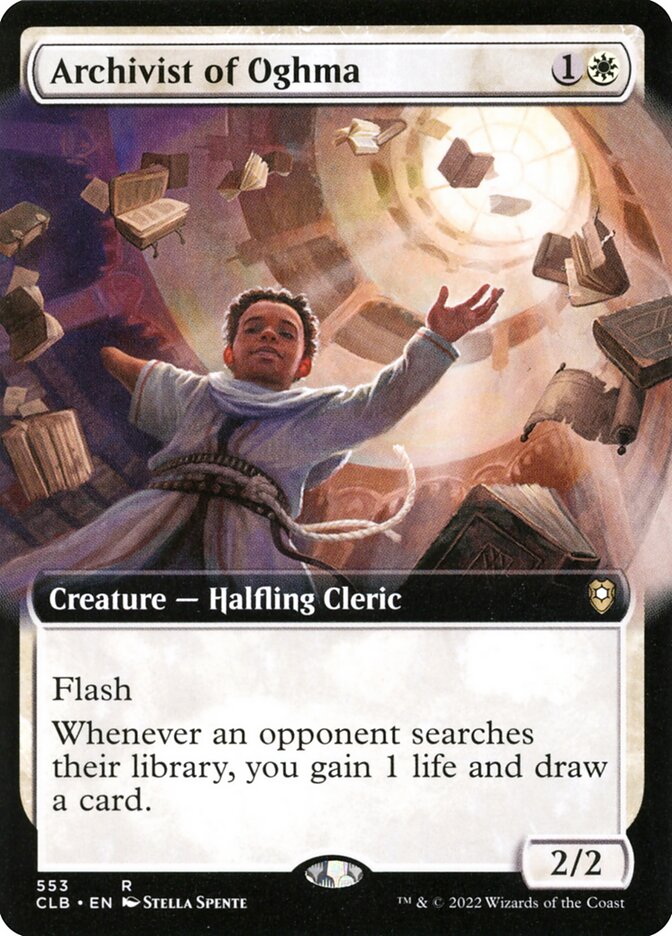 Archivist of Oghma - Extended Art - Foil