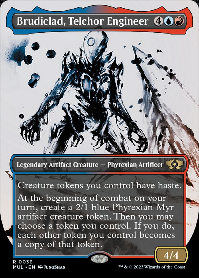 Brudiclad, Telchor Engineer - Borderless - Foil