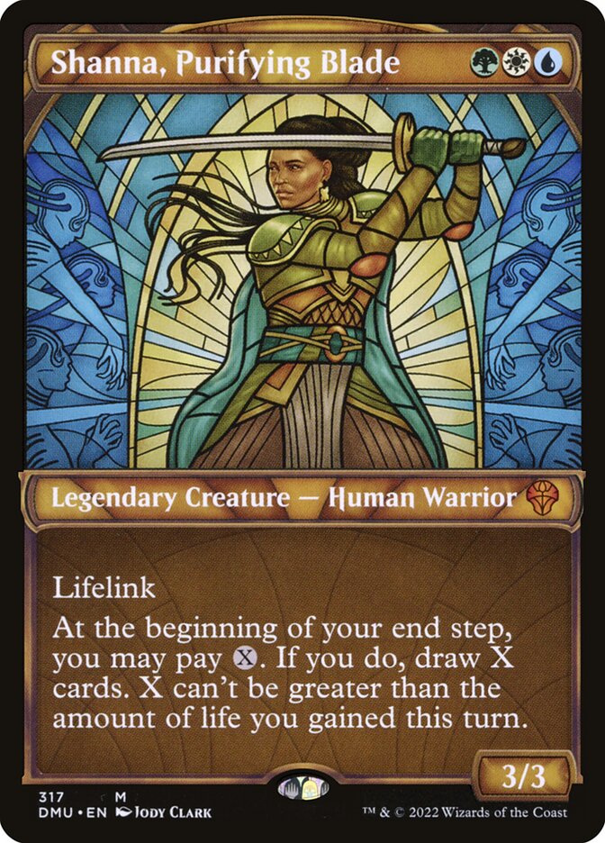 Shanna, Purifying Blade - Showcase - Foil