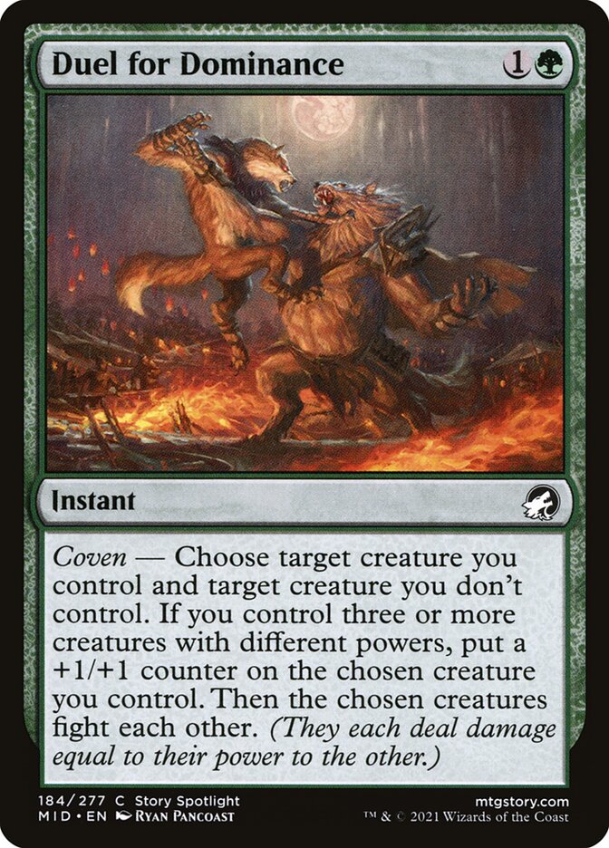 Duel for Dominance - Foil