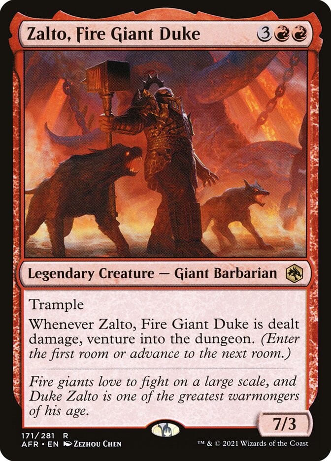 Zalto, Fire Giant Duke - Foil