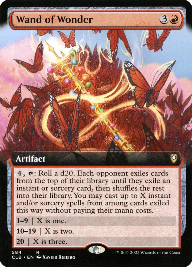 Wand of Wonder - Extended Art - Foil