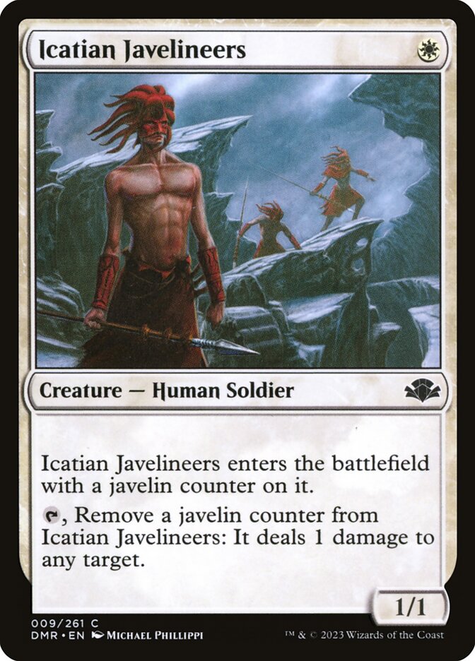 Icatian Javelineers - Foil
