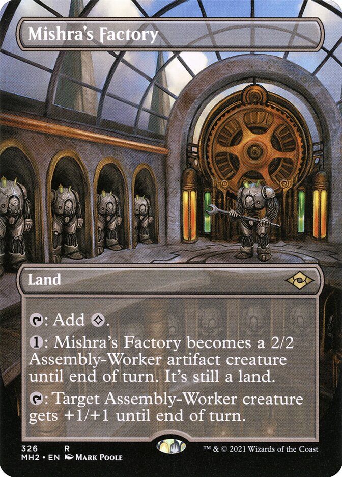 Mishra's Factory - Borderless - Foil