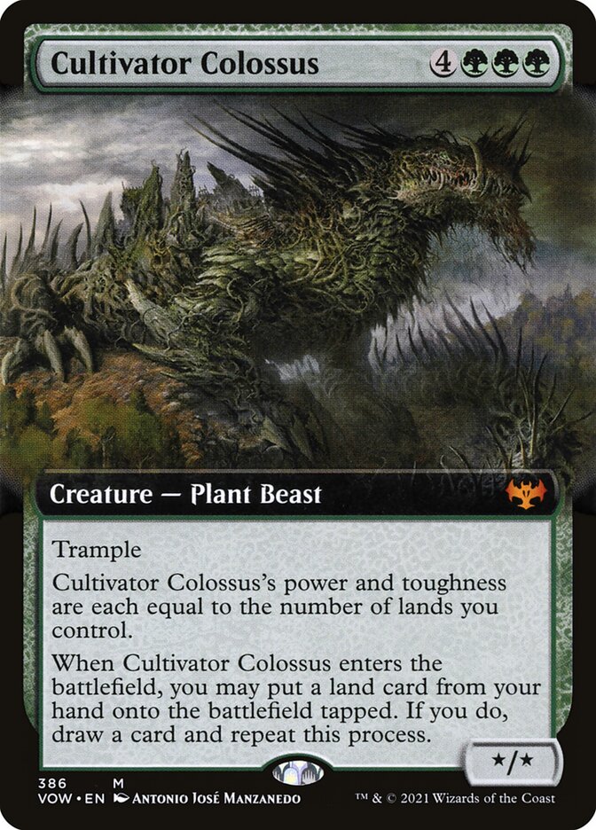 Cultivator Colossus - Extended Art - Foil