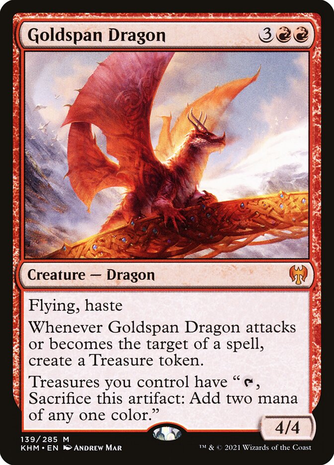 Goldspan Dragon - Foil