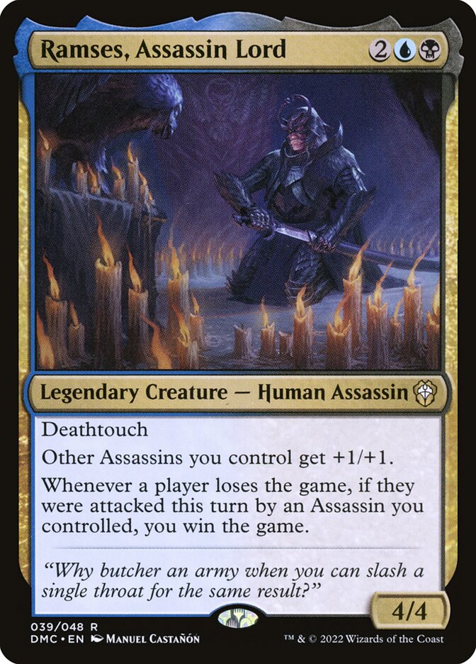 Ramses, Assassin Lord - Foil