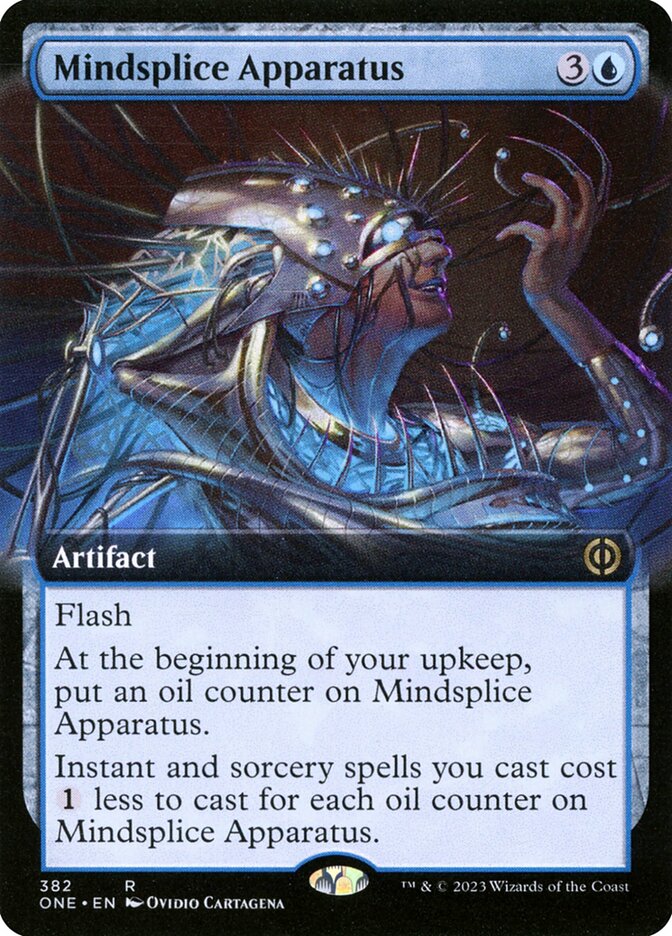 Mindsplice Apparatus - Extended Art - Foil
