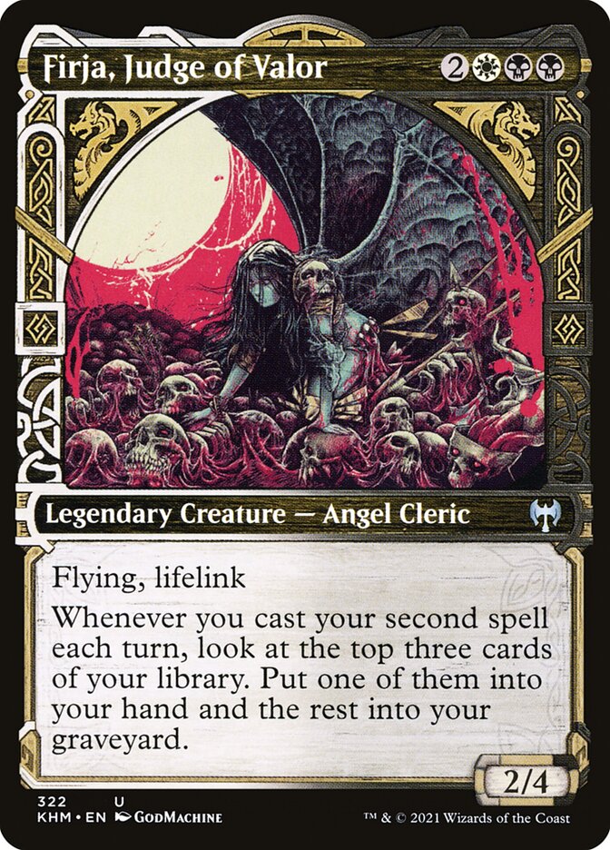 Firja, Judge of Valor - Showcase - Foil