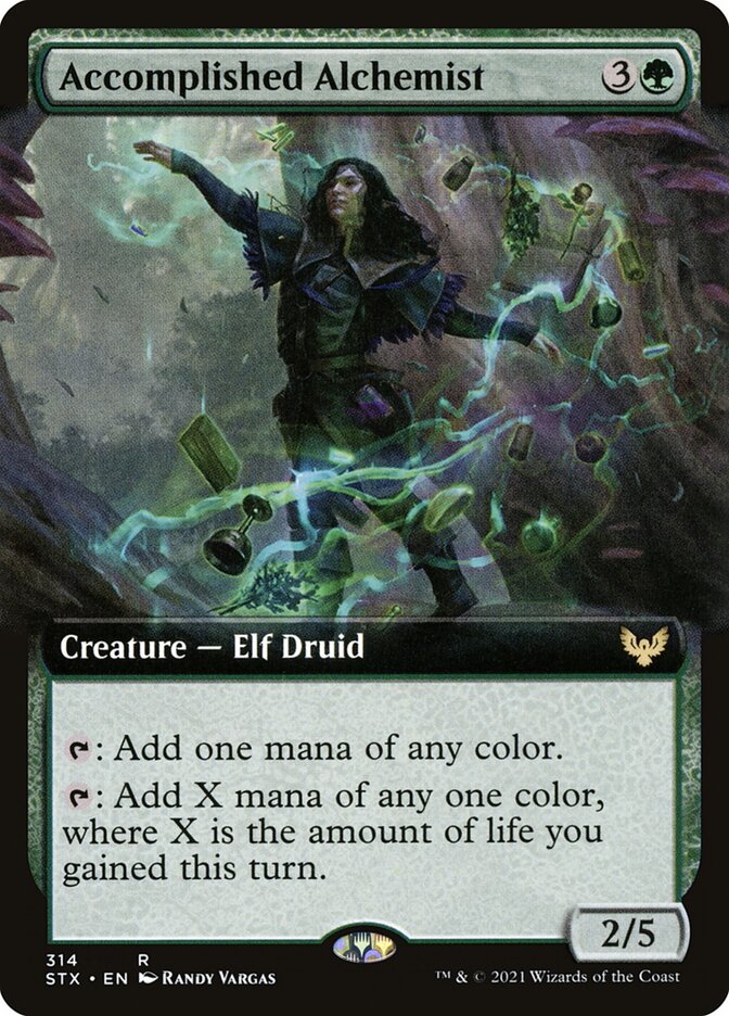 Accomplished Alchemist - Extended Art - Foil
