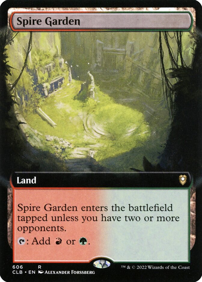 Spire Garden - Extended Art - Foil