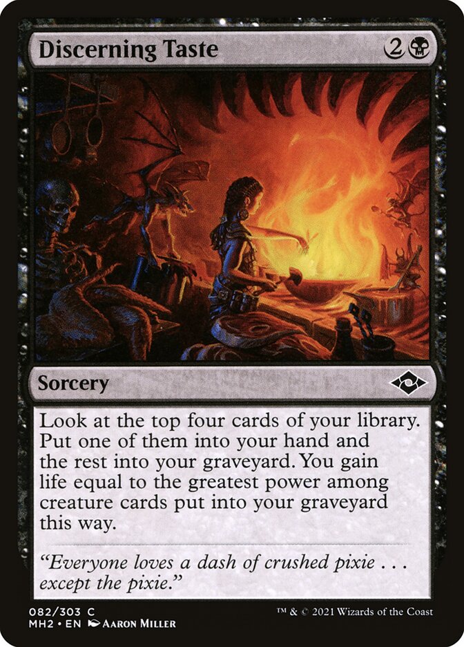Discerning Taste - Foil