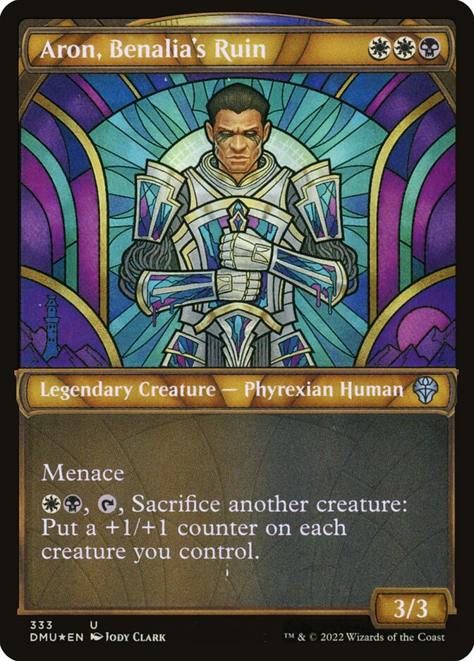 Aron, Benalia's Ruin - Textured - Foil
