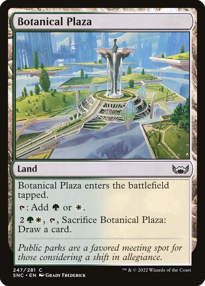 Botanical Plaza - Foil