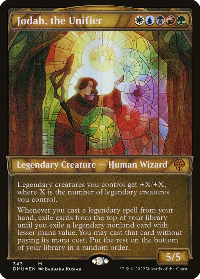 Jodah, the Unifier - Textured - Foil