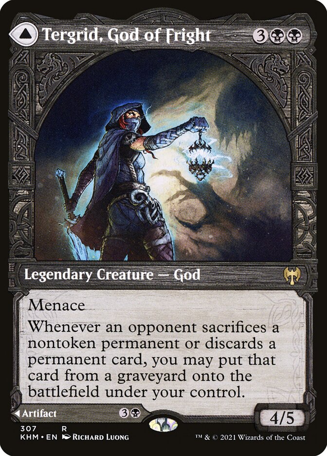 Tergrid, God of Fright // Tergrid's Lantern - Showcase - Foil