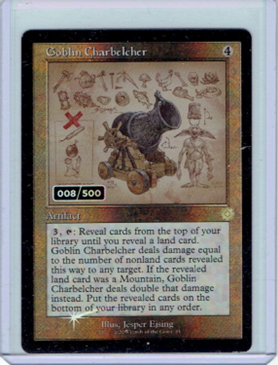 Goblin Charbelcher - Serial # 008/500 - Schematic - Foil