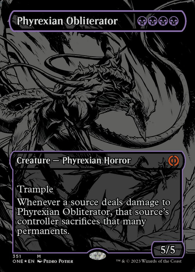 Phyrexian Obliterator - Oil Slick - Foil