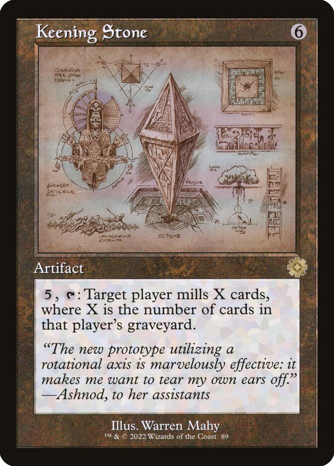 Keening Stone - Schematic - Foil
