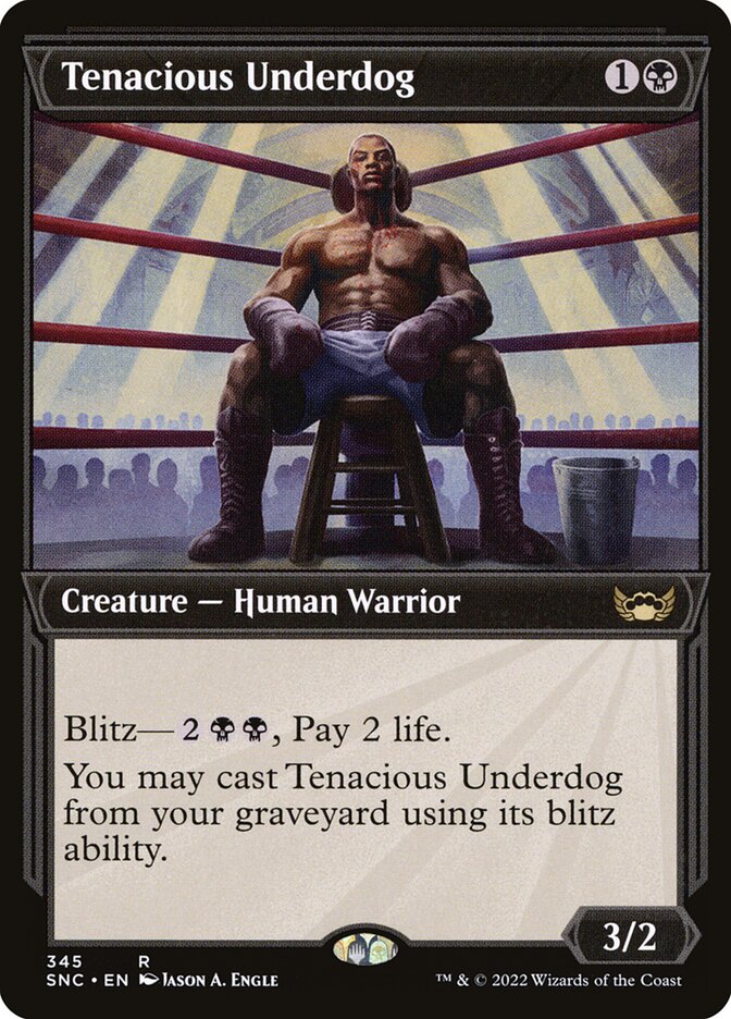 Tenacious Underdog - Showcase - Foil