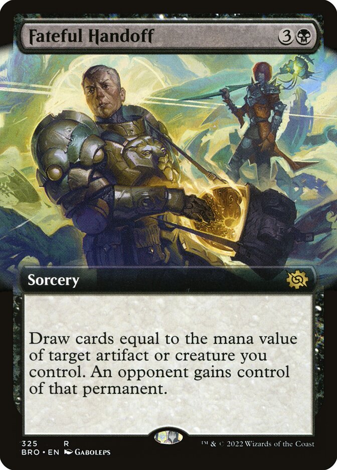 Fateful Handoff - Extended Art