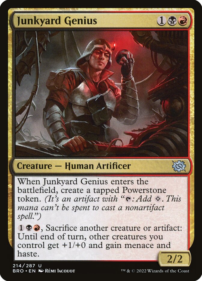 Junkyard Genius - Foil