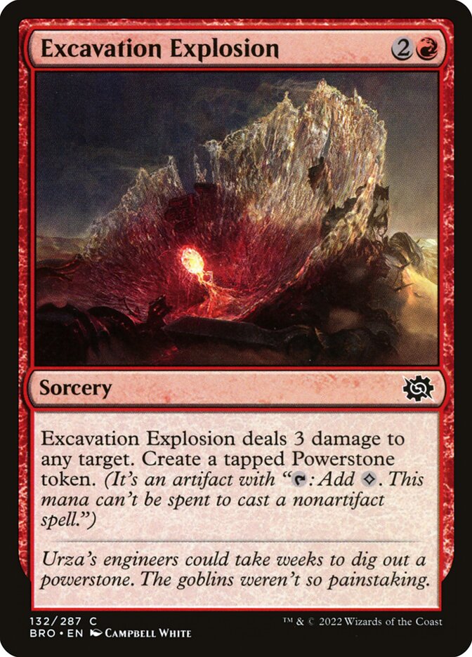 Excavation Explosion - Foil