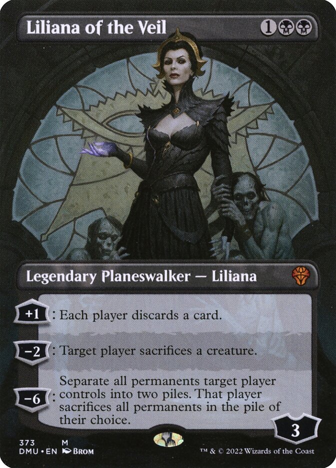 Liliana of the Veil - Borderless - Foil
