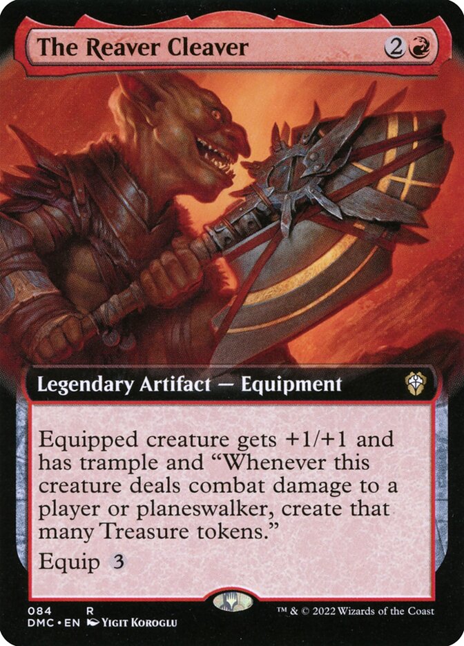 The Reaver Cleaver - Extended Art - Foil
