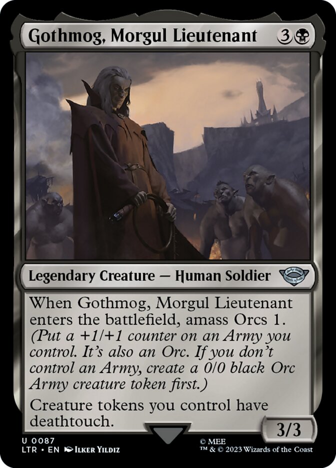 Gothmog, Morgul Lieutenant - Foil