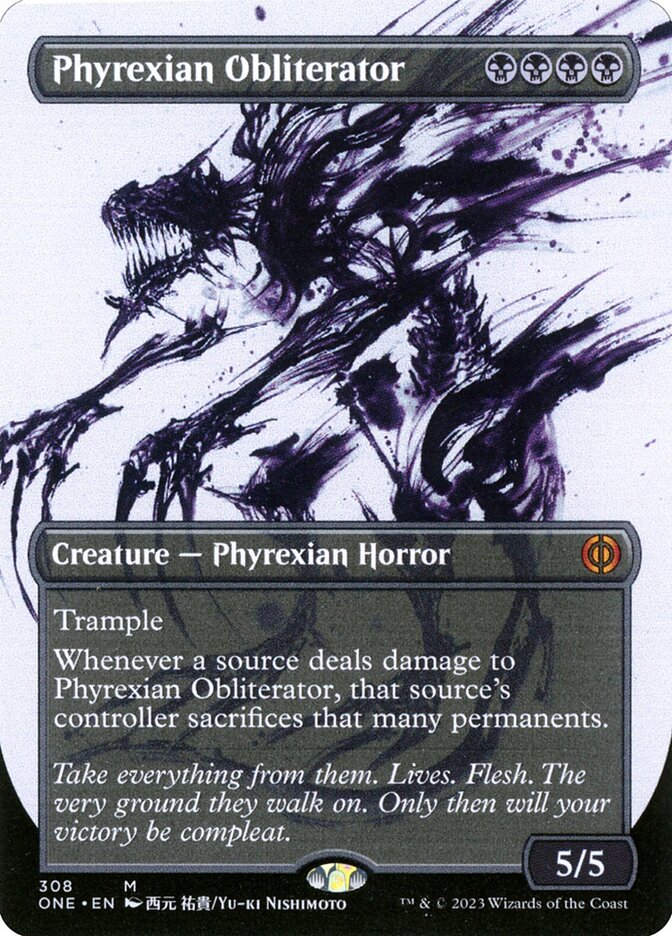 Phyrexian Obliterator - Borderless