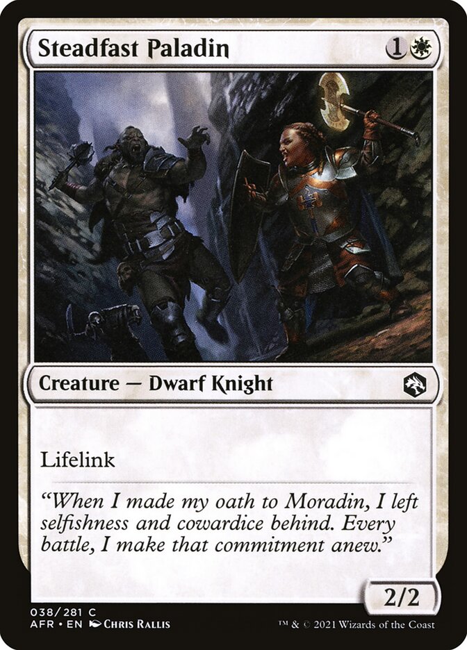 Steadfast Paladin - Foil
