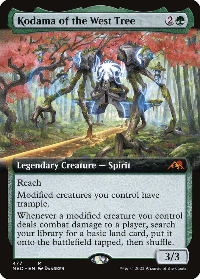 Kodama of the West Tree - Extended Art - Foil