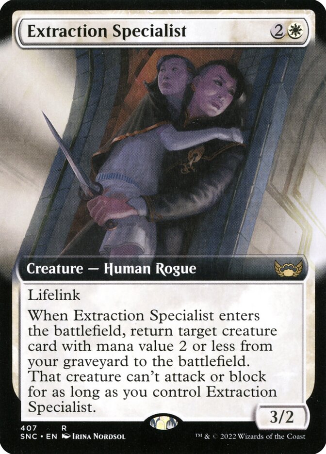 Extraction Specialist - Extended Art - Foil