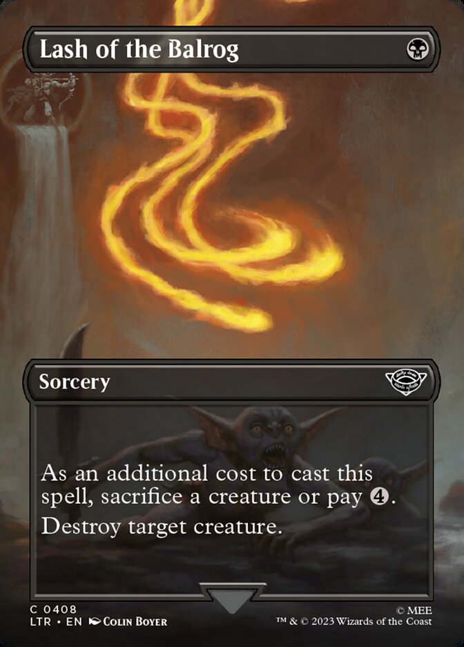 Lash of the Balrog - Borderless - Foil
