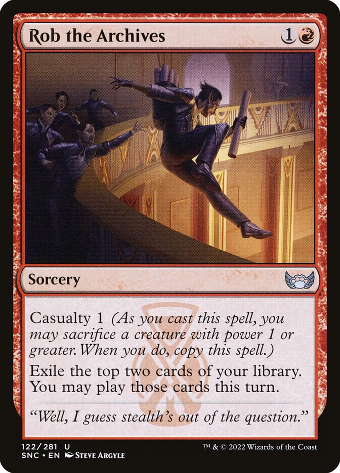 Rob the Archives - Foil
