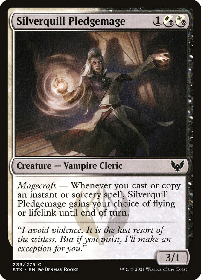 Silverquill Pledgemage - Foil